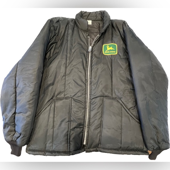 John Deere Jackets & Coats Vintage John Deere Puffy Puffer Trucker